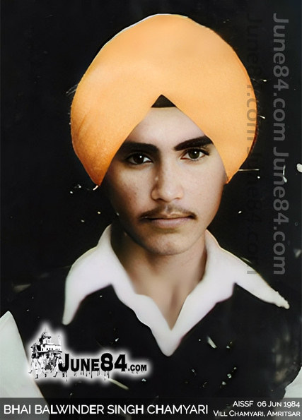 Bhai Balwinder Singh Chamyari