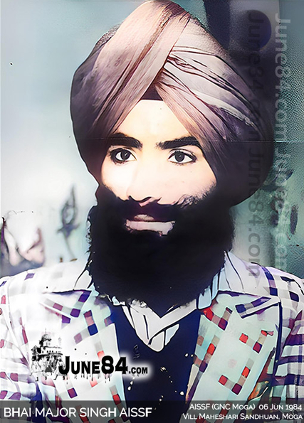 Bhai Major Singh AISSF Maheshari Sandhuan