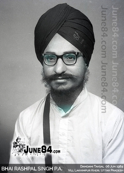 Bhai Rashpal Singh P.A.