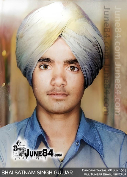Bhai Satnam Singh Gujjar, Tumbar Bhan, Firozpur