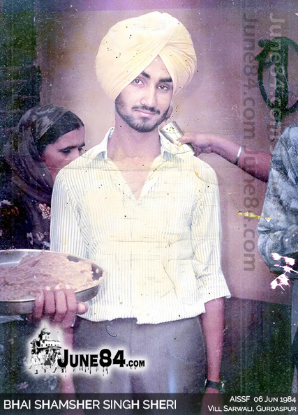 Bhai Shamsher Singh Sheri Sarwali, Gurdaspur