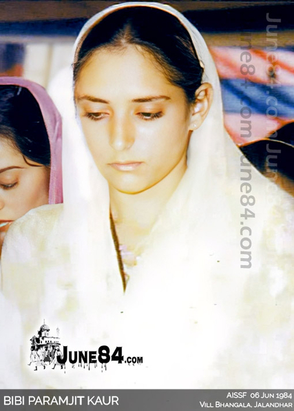 Bibi Paramjit Kaur AISSF