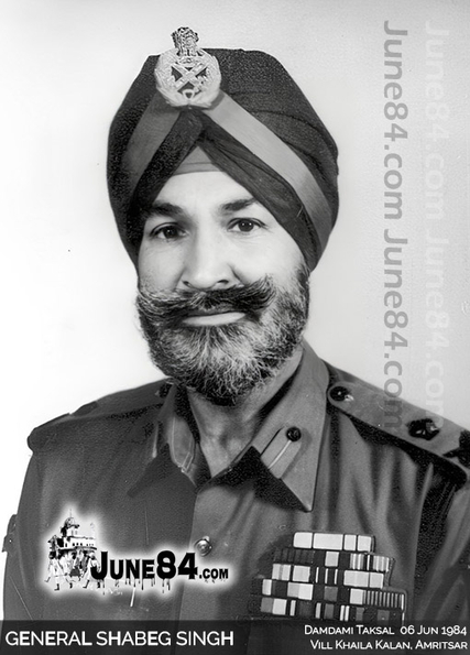 General Shabeg Singh