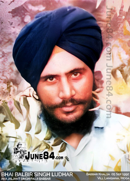 Bhai Balbir Singh Ludhar Babbar