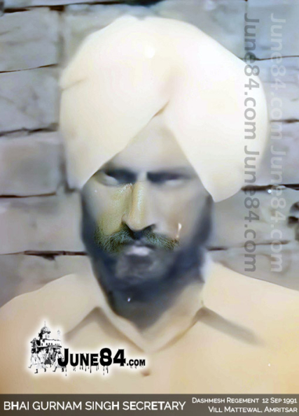 Bhai Gurnam Singh Secretary Mattewal