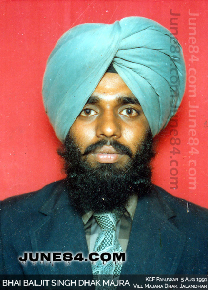 Bhai Baljeet Singh Dhak Majara