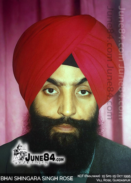 Bhai Shingara Singh Rose