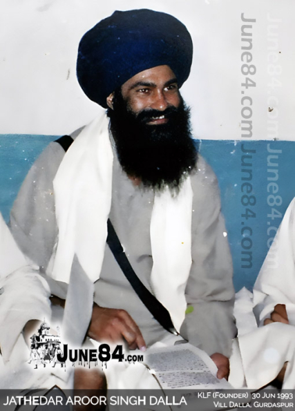 Jathedar Aroor Singh Dalla